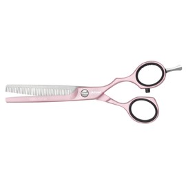 Jaguar White Line Pastel Plus 40 Offset Texturizing Scissors, 5.5" Length, Rose, 0.03597 kg