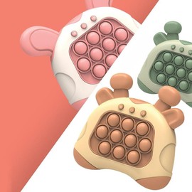 Pop it Fidget Toy Fast Push Game Decompression Toy (Batteries Not Included) - Color: GREEN