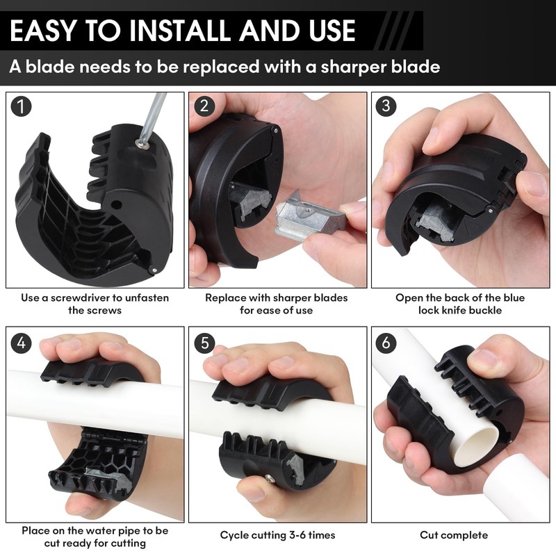 PVC pipe cutter plastic cutter tool Cutter for plastic pipes