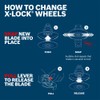 BOSCH TCWX1S450P10 4-1/2 in. X-Lock® Metal/Stainless Steel Cutting Wheels -
