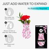 MODGY Expandable Flower Vase Plastic Decorative Modern Vases for Flowers
