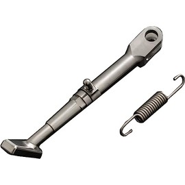 PMC ARCHI Z900RS/CAFE 189-5051 Motorcycle Exterior Stainless Steel Adjustable Side Stand, Normal Ratio ± 0.8 inches (20 mm)