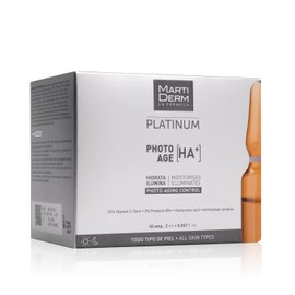 MartiDerm Photo-age Ampolletas faciales super hidratantes. 15 Vitamina C  Proteoglicanos  Repair Complex  Vitamina F. Hidrata, reafirma, Ilumina....  