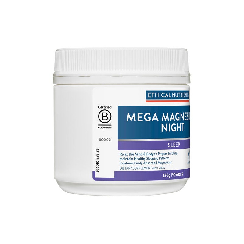 Ethical Nutrients Mega Magnesium Night 126g
