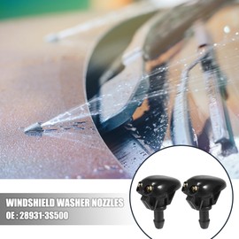 X AUTOHAUX 4pcs Front Windshield Washer Nozzles Replacement for Nissan Xterra 1999-2004 for Nissan Frontier 1998-2004 Replaces 28931-3S500 Spray Jet Kit