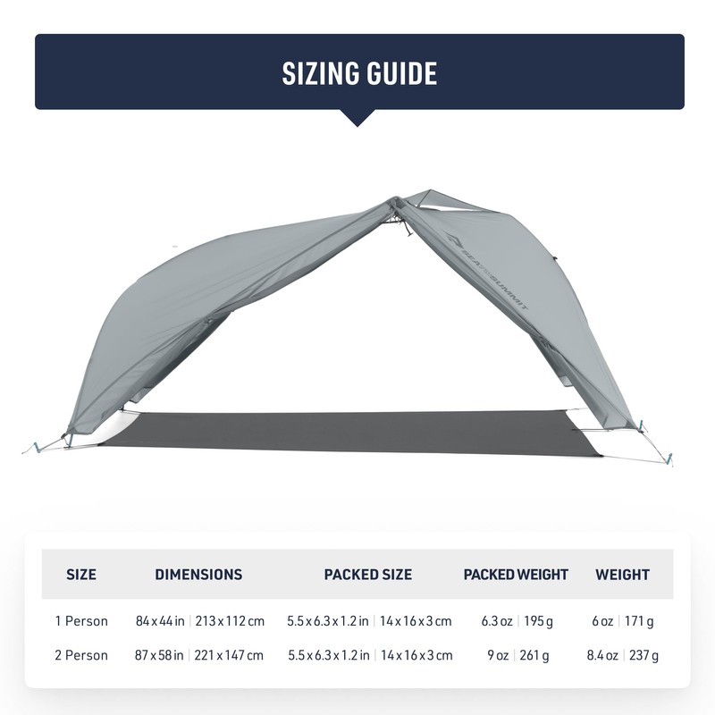 SEA TO SUMMIT ALTO TR1 Light Foot (Inner Tent Size)