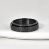 Candyfancy Rotate Anxiety Relief Ring Finger Rings Stress Reliever Spinner