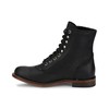 Justin Men's Drennan Lace-Up Boot Round Toe Black 8 EE