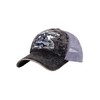 King Kerosin Men's Trucker Cap Mesh Cap Pickup Acid Wash