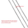 LEMLIT Chain for Jewellery Making - Stainless Steel 32.8FT 2mm