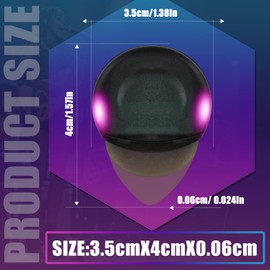 Stage Pro LED Glow Guitar Pick 0.6mm - Auto Light in Darkness for Live Band/Solo Premium Single Pick with Case - Acoustic Electric Bass(Rose Red)