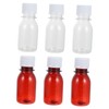 Ciieeo 20pcs Graduated Laboratory Reagent Bottles Pet and Plastic Chemical