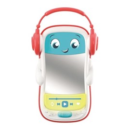 Clementoni 17926 My First Musical Pod, Electronic and Interactive Music Game for Children from 3-6 Months, Light and Sound Activity Centre, Multicoloured