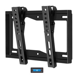 Mounting Dream TV Wall Mount for Most 17-42" TVs, Tilt TV Mount Bracket up to VESA 200 x 200mm and 44 LBS Loading, Fits for Single/ 8" Wood Studs, Low Profile and Space Saving MD2268-S