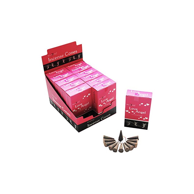 Stamford Love Angel Incense Cones, 12 Cones x 12 Packs