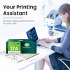 GREENBOX 37A Black Toner Cartridge Replacement for 37A CF237A 37X