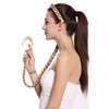 WIG ME UP - N1038-96T hairpiece plat plaited to Alice