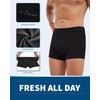 REELINDRY Washable Incontinence Underwear for Men, 2.3 oz Absorbent Leak