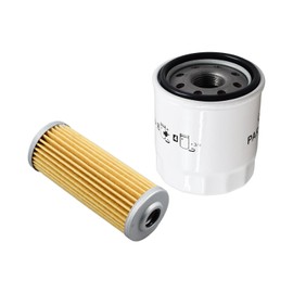 Tendparts MIU804763 Oil Fuel Filter kit M806418 M801101 Compatible with John Deere Front Mower Tractor 1435 1445 1545 1550 1565 F1145 F915 F925 F935 332 670 770 850 950 Replace CH10479 8970713480