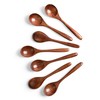 Hefild 7 PCS Wooden Spoons for Honey, 6.7 inch Small