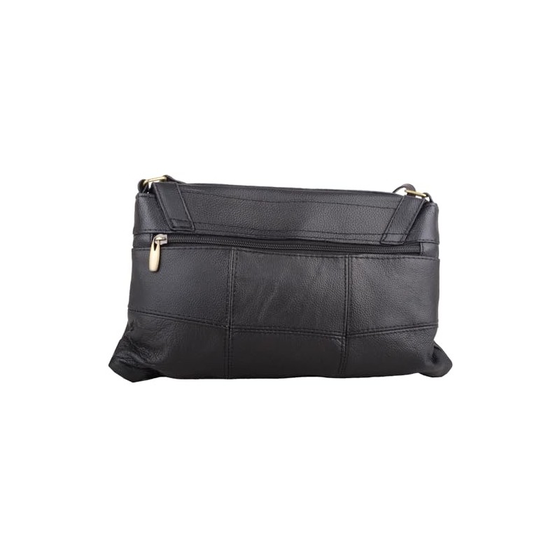 Valita Womens Genuine Leather Medium Cross Body Shoulder Bag -