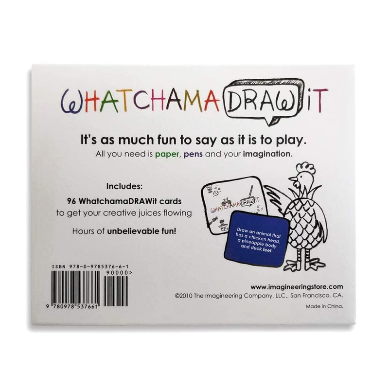 The Imagineering Company WatchamaDrawit Fast Action Drawing Game with Wildly