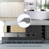 6 Pcs Mini Latch, Touch Release Catch Latch, Metal Automatic