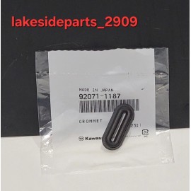 Kawasaki OEM KAWASAKI NINJA, VULCAN, ELIMINATOR, TERYX, H2 OVAL RUBBER GROMMET 92071-1187
