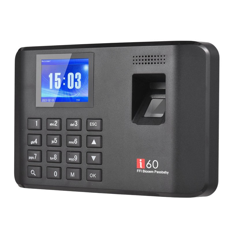Intelligent Biometric Fingerprint Password Attendance Machine Time Clock Employee Checking-in