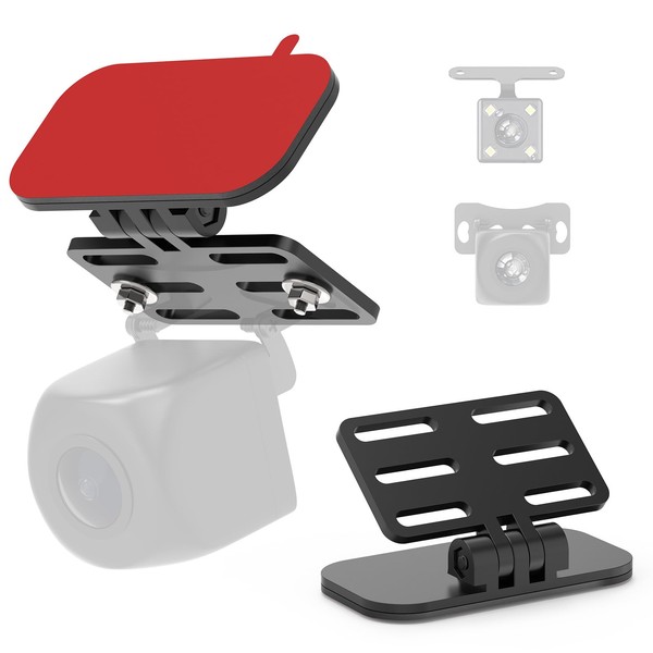 PRUVEEO Rear Camera Mount,Rearview Camera Holder Rear Window Bracket for