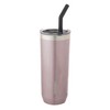 Smash Smoothie and Coffee Tumbler with Straw and lid, Blush,