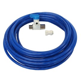 John Guest Water Supply Kit with Blue LLDPE Tubing, Push to Connect Plastic Plumbing Fitting, WSK-B