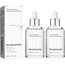 Niacinamide Freckles Removal Serum, Sunnylas Niacinamide Serum for Face and Body, Nicotinamide Serum for Blemishes, Hydrating and Moisturizing Facial Essence (2 PCS)
