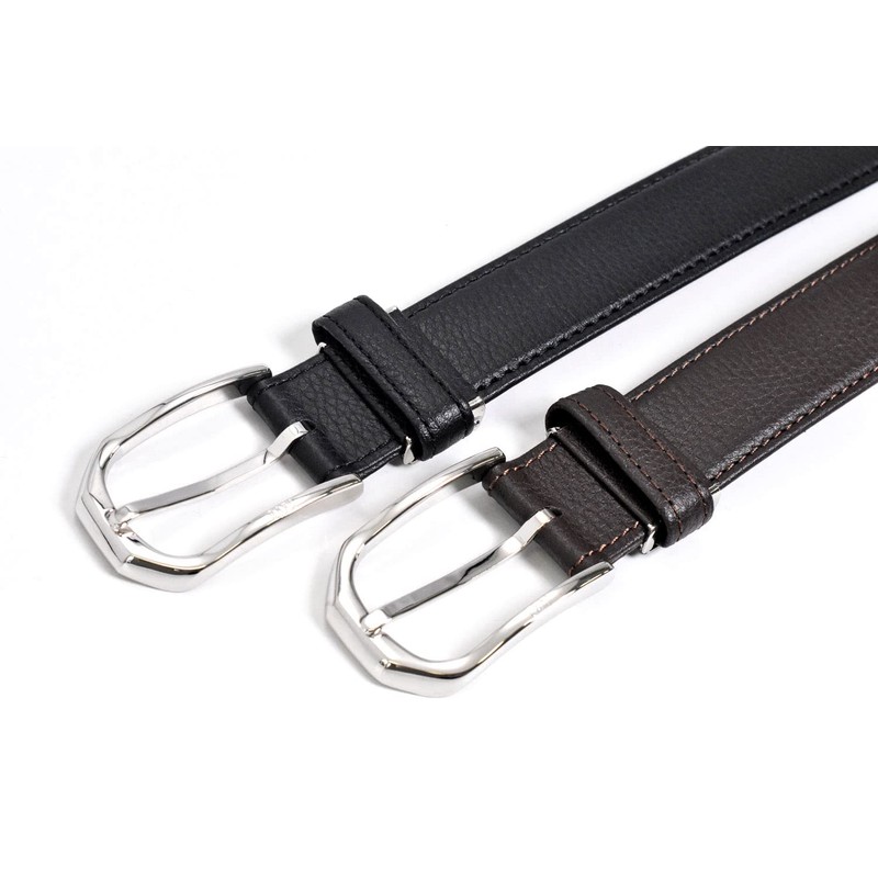 Ducks DB38880 Men's Cow Leather Business Belt, Black