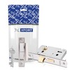 XFORT® 3 Lever Polished Chrome Mortice Sashlock 65mm, Door Lock