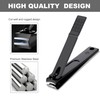 ZXfad 2pcs Nail Clipper set, Wide Mouth Design, Suitable for