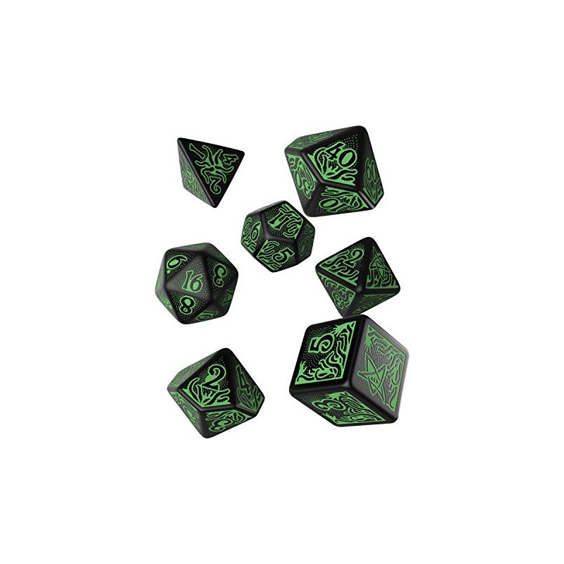 Raven Richiamo di Cthulhu Dadi, RDCTD21, multicolore