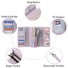 Wallets for Women Vegan Leather RFID Blocking Card Holder Trifold