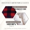 Elegant Comfort 3-Piece Buffalo Lodge-Plaid Comforter Set, Luxurious, Heavyweight, All