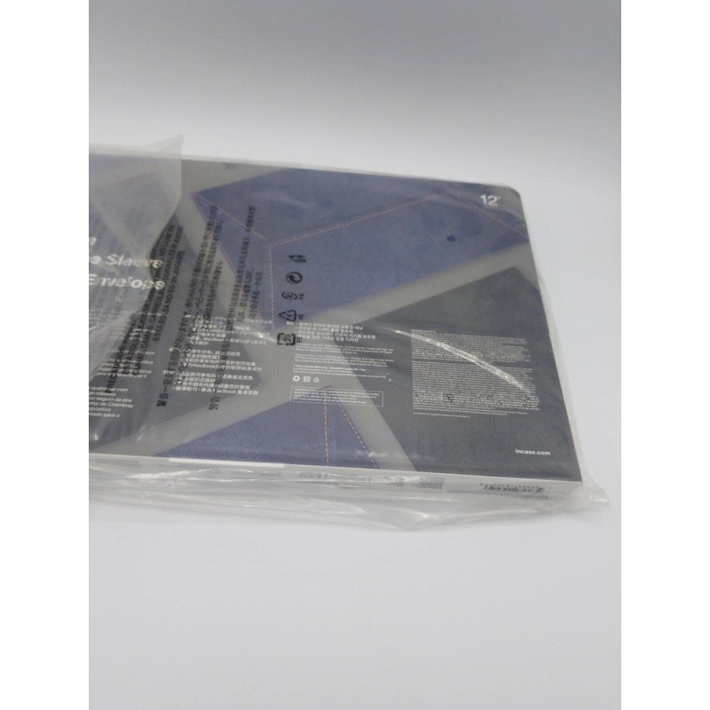 Incase Envelope Sleeve Cone Denim for MacBook 12 Inch Black