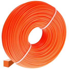 GARDENIX Mähfaden Trimmerfaden 2,0 mm x 100 m Eckig Rasentrimmer Faden Nylonfaden