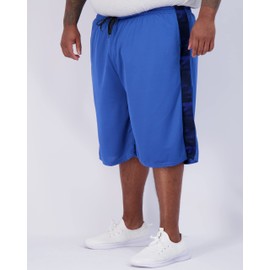 Real Essentials Men's Big & Tall 3-Pack Dry Fit & Mesh Active Athletic Perfomance Shorts (3X-5X), Mesh-set J, 5X