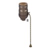 B&P Lamp® Pull Chain (On-Off) Med. Base Lamp Socket with