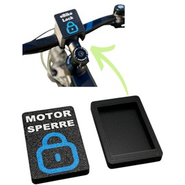 Protective Cap for Bosch eBike Display Holder Cover Protection for Contacts KIOX 300 KIOX 500 (Engine Lock Blue)