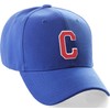 Classic Baseball Hat Custom A to Z Initial Team Letter,