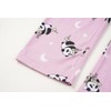 YIJIU Long Sleeve Pajamas Set Soft Cute Panda Print Pullover