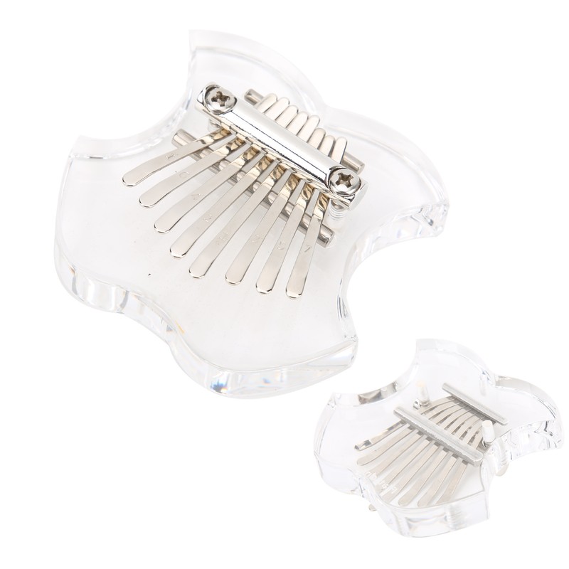 Thumb Piano Crystal Mini Portable Fruit Mbira Music Instrument for