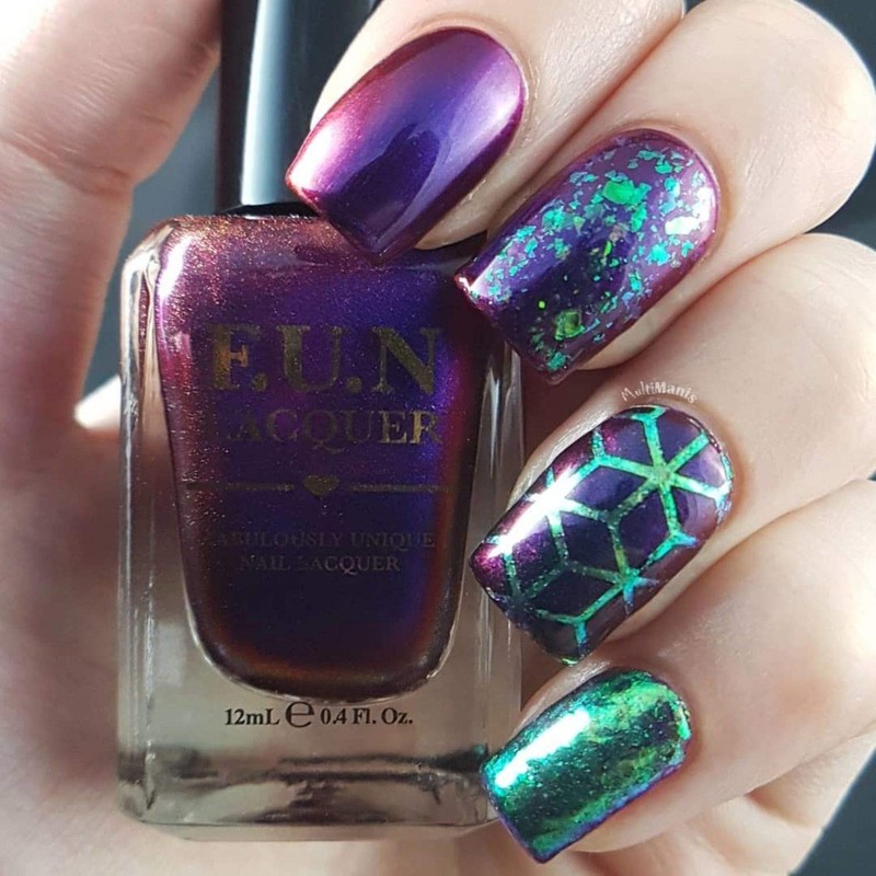 Whats Up Nails - Rhombus Vinyl Stencils for Nail Art