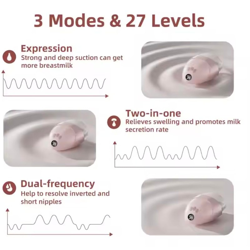 Breast Container for Nursing - Handsfree - Comes with 2