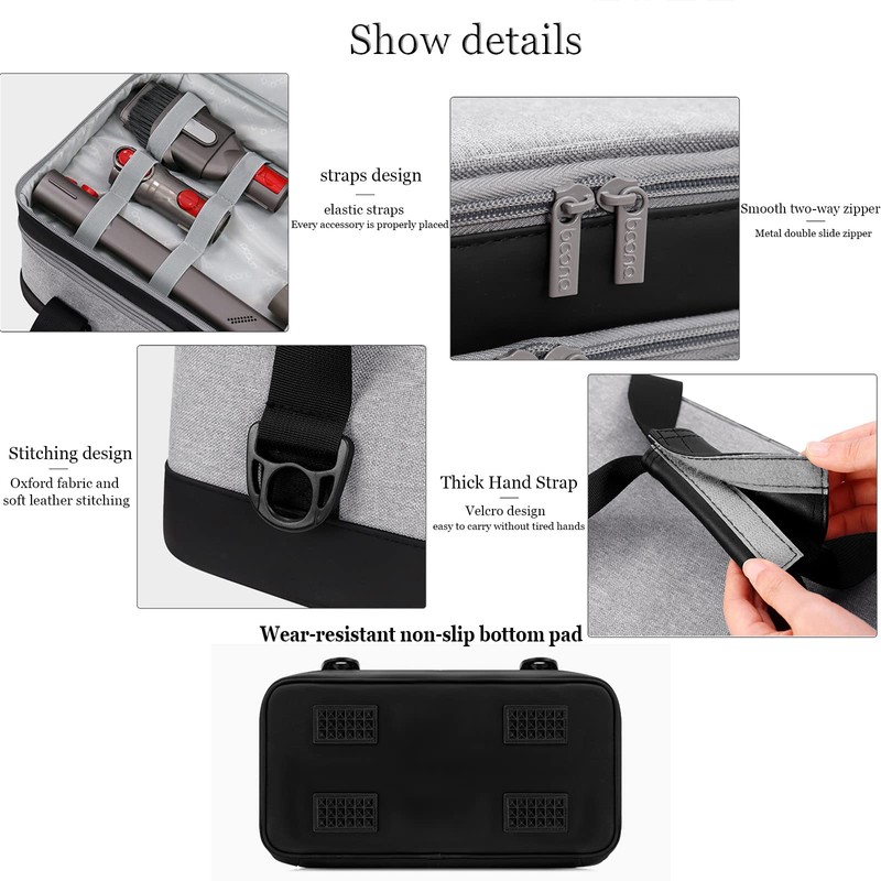 Hounyoln Vacuum Cleaner Accessories Storage Bag,D-yson V7 Handheld Vacuum Cleaner